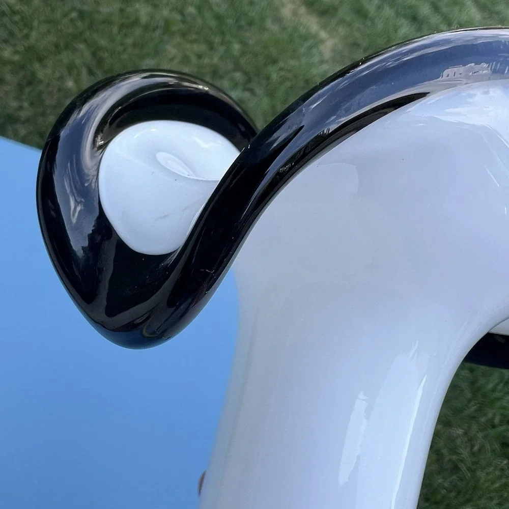 Mid-Century Modern Art Glass‎ Vase Murano or Polish Jerzy Słuczan-Orkusz Style